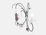 Home personalized crystal wall lamp 3d model
